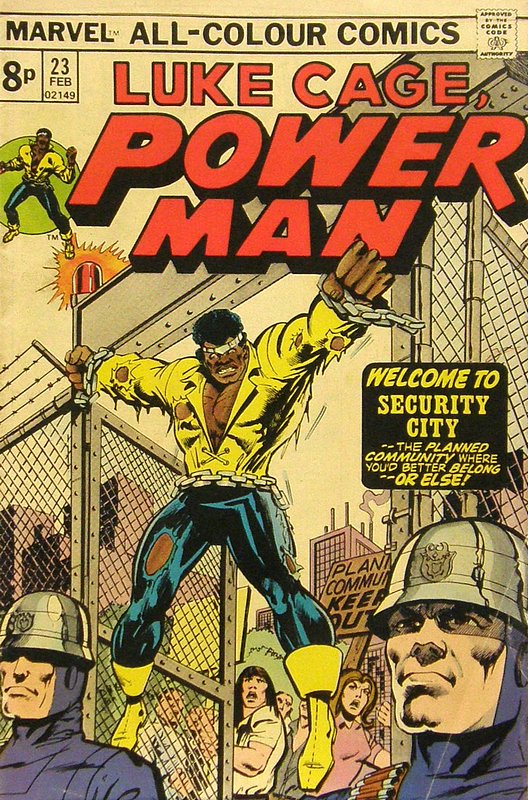 Cover of Powerman & Iron Fist (Vol 1) #23. One of 250,000 Vintage American Comics on sale from Krypton!
