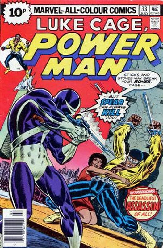 Cover of Powerman & Iron Fist (Vol 1) #33. One of 250,000 Vintage American Comics on sale from Krypton!