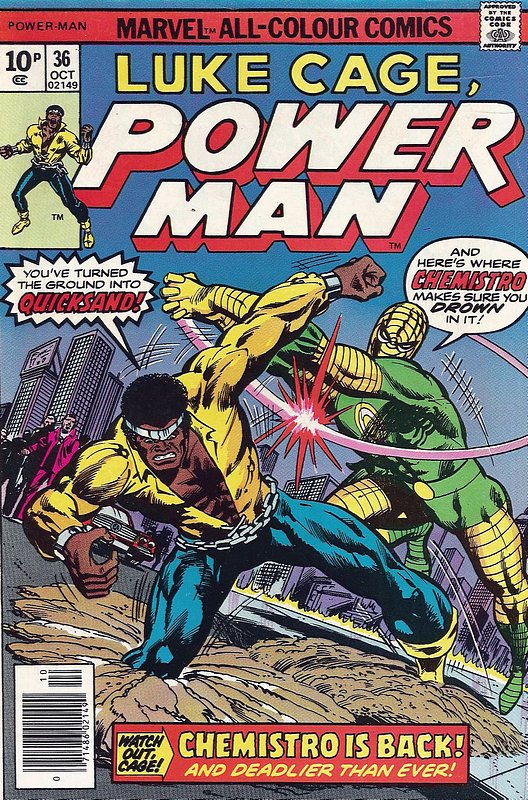 Cover of Powerman & Iron Fist (Vol 1) #36. One of 250,000 Vintage American Comics on sale from Krypton!