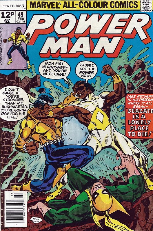 Cover of Powerman & Iron Fist (Vol 1) #49. One of 250,000 Vintage American Comics on sale from Krypton!