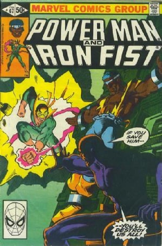 Cover of Powerman & Iron Fist (Vol 1) #67. One of 250,000 Vintage American Comics on sale from Krypton!