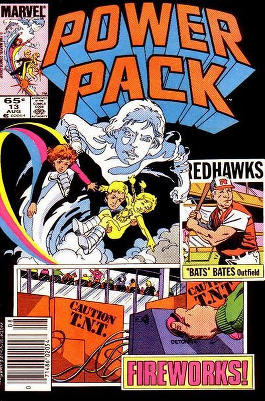 Cover of Power Pack (Vol 1) #13. One of 250,000 Vintage American Comics on sale from Krypton!