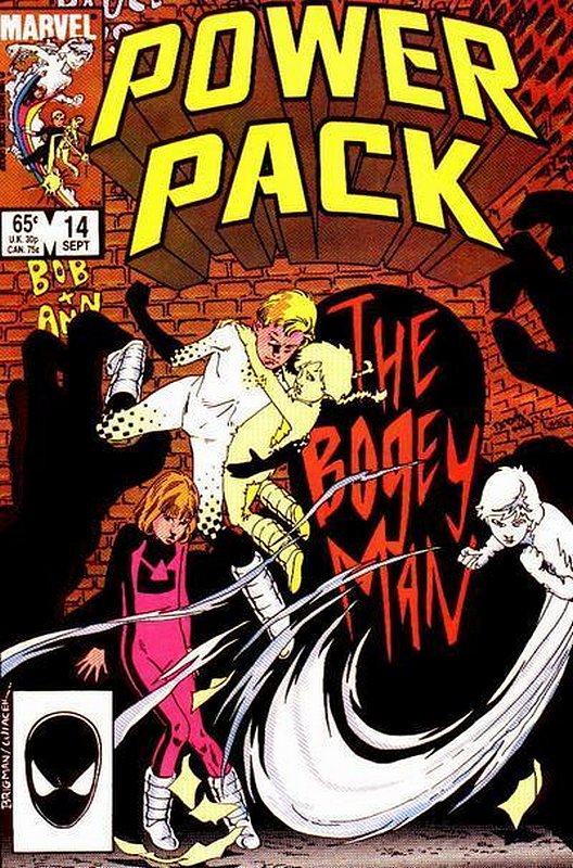 Cover of Power Pack (Vol 1) #14. One of 250,000 Vintage American Comics on sale from Krypton!