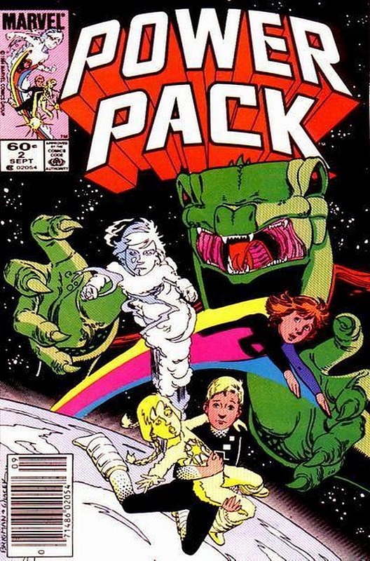 Cover of Power Pack (Vol 1) #2. One of 250,000 Vintage American Comics on sale from Krypton!