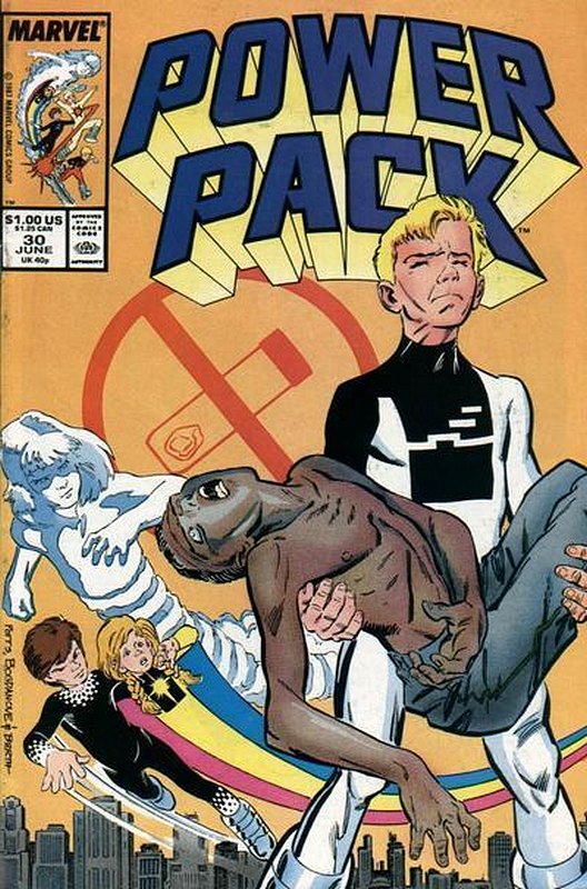 Cover of Power Pack (Vol 1) #30. One of 250,000 Vintage American Comics on sale from Krypton!