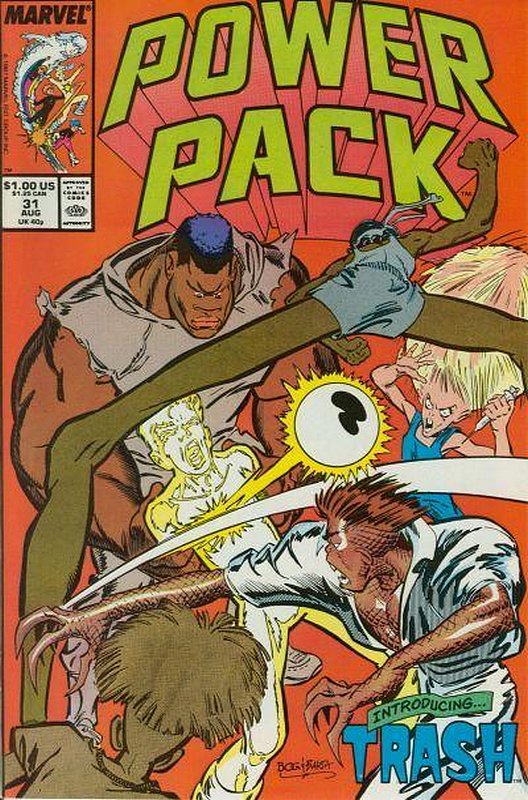 Cover of Power Pack (Vol 1) #31. One of 250,000 Vintage American Comics on sale from Krypton!