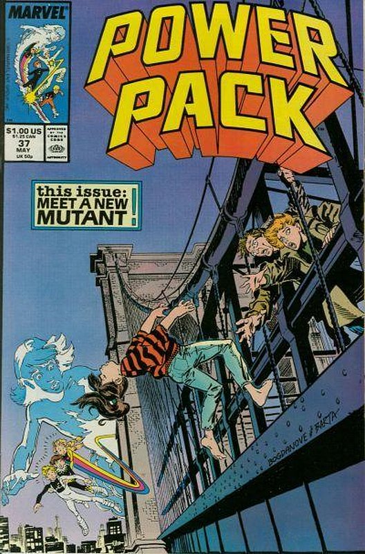 Cover of Power Pack (Vol 1) #37. One of 250,000 Vintage American Comics on sale from Krypton!