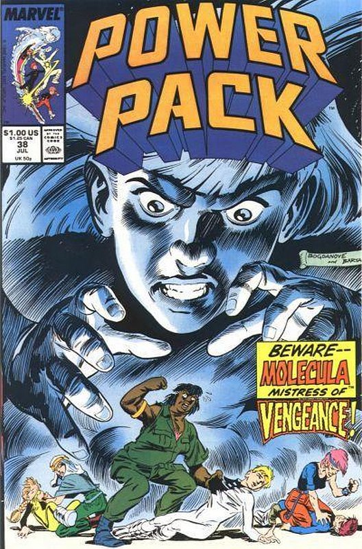 Cover of Power Pack (Vol 1) #38. One of 250,000 Vintage American Comics on sale from Krypton!
