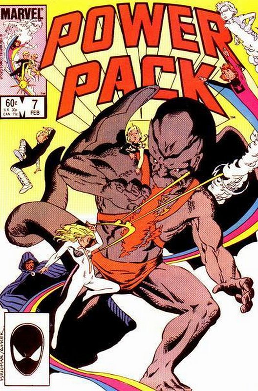 Cover of Power Pack (Vol 1) #7. One of 250,000 Vintage American Comics on sale from Krypton!