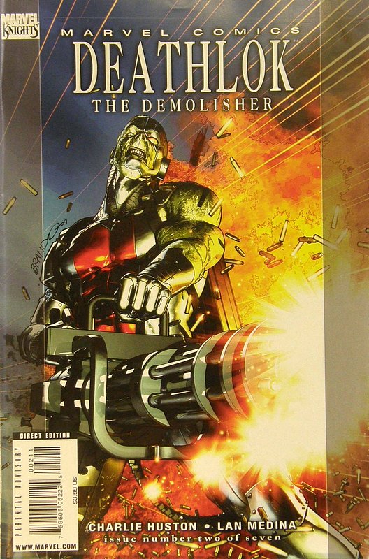 Cover of Deathlok (2010 Ltd) #2. One of 250,000 Vintage American Comics on sale from Krypton!