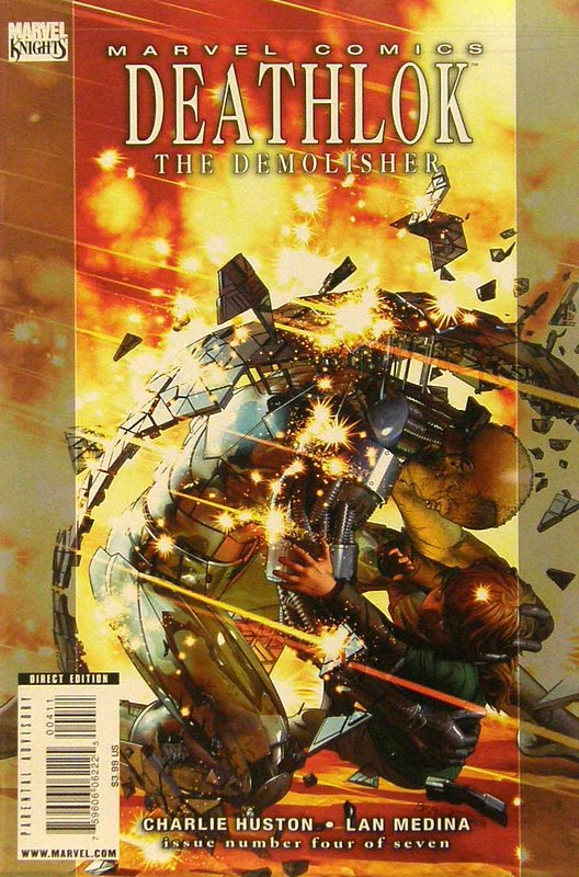 Cover of Deathlok (2010 Ltd) #4. One of 250,000 Vintage American Comics on sale from Krypton!