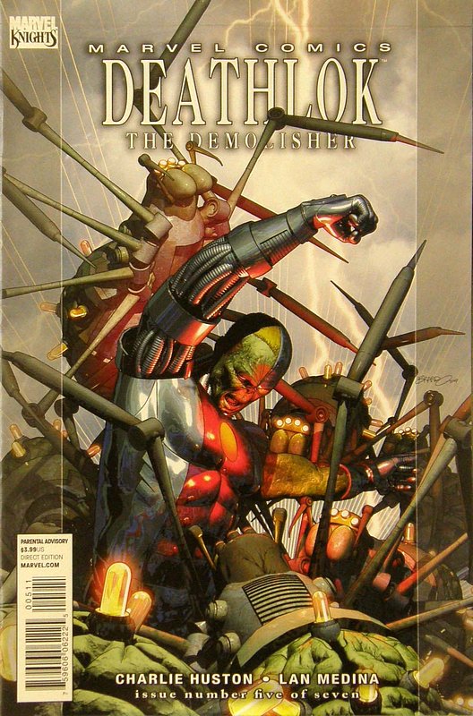 Cover of Deathlok (2010 Ltd) #5. One of 250,000 Vintage American Comics on sale from Krypton!