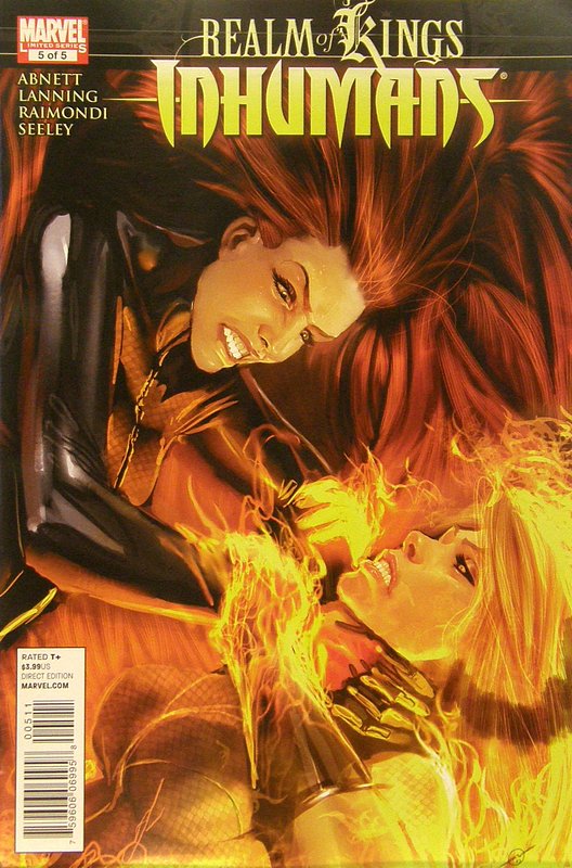 Cover of Realm of Kings: Inhumans (2010 Ltd) #5. One of 250,000 Vintage American Comics on sale from Krypton!