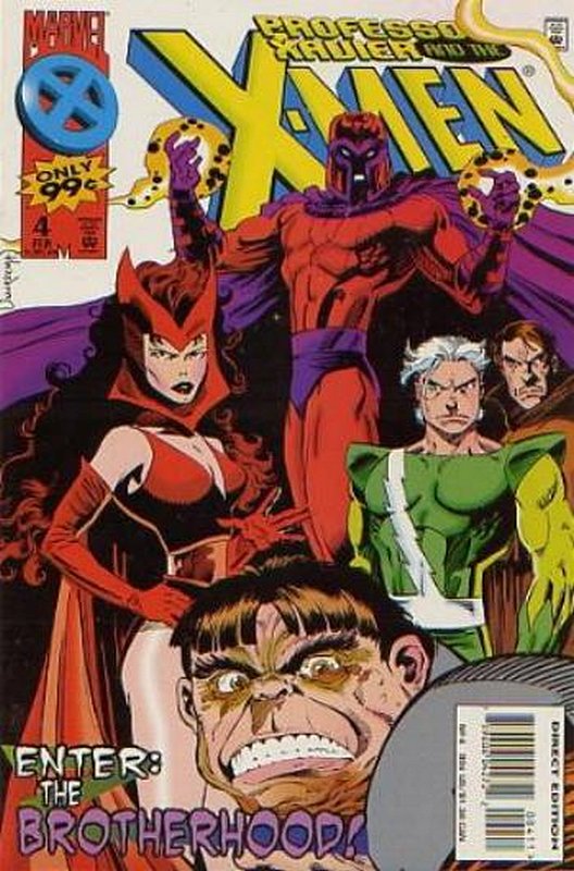 Cover of Professor Xavier & The X-Men #4. One of 250,000 Vintage American Comics on sale from Krypton!