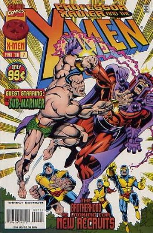 Cover of Professor Xavier & The X-Men #7. One of 250,000 Vintage American Comics on sale from Krypton!