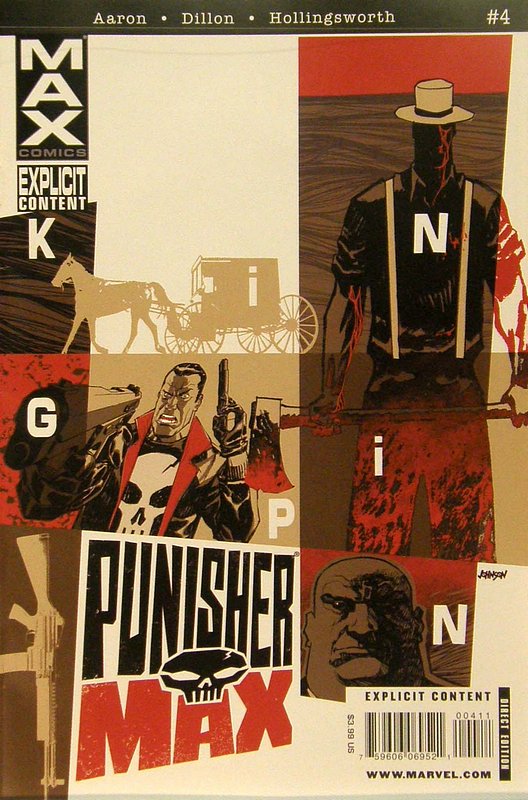 Cover of Punisher Max (Vol 2) #4. One of 250,000 Vintage American Comics on sale from Krypton!