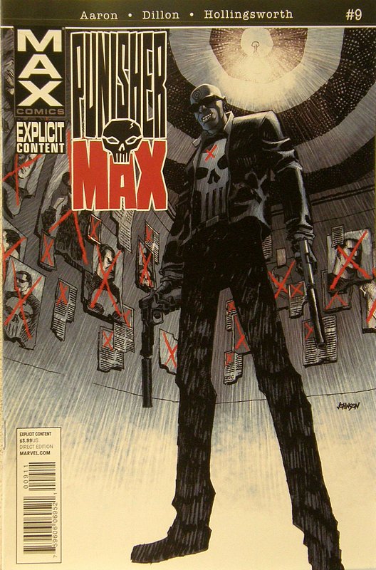 Cover of Punisher Max (Vol 2) #9. One of 250,000 Vintage American Comics on sale from Krypton!
