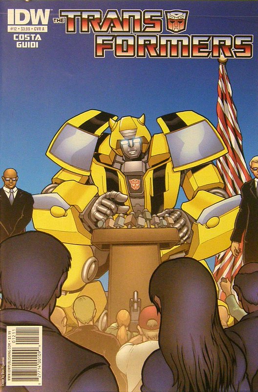 Cover of Transformers (IDW Ongoing) #12. One of 250,000 Vintage American Comics on sale from Krypton!