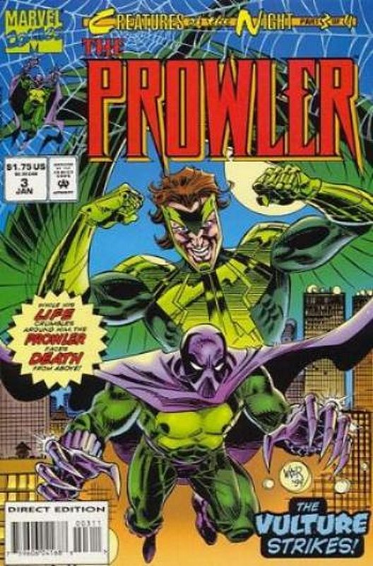 Cover of Prowler (1994 Ltd) #3. One of 250,000 Vintage American Comics on sale from Krypton!