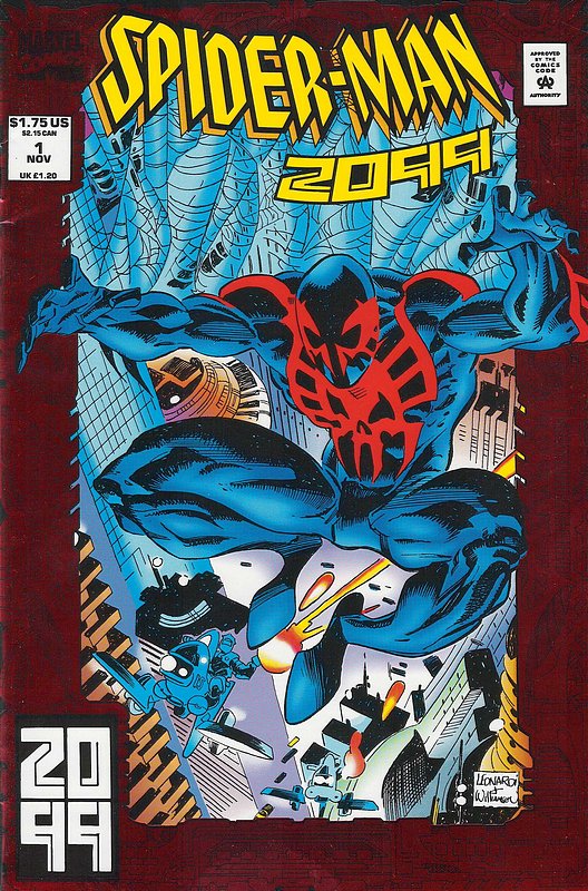 Cover of Spider-Man 2099 (Vol 1) #1. One of 250,000 Vintage American Comics on sale from Krypton!