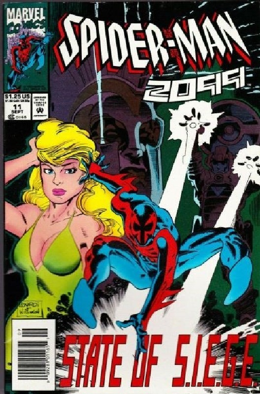 Cover of Spider-Man 2099 (Vol 1) #11. One of 250,000 Vintage American Comics on sale from Krypton!