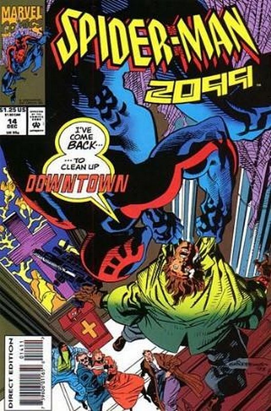 Cover of Spider-Man 2099 (Vol 1) #14. One of 250,000 Vintage American Comics on sale from Krypton!