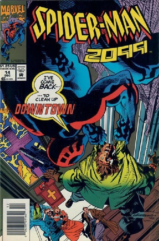 Cover of Spider-Man 2099 (Vol 1) #14. One of 250,000 Vintage American Comics on sale from Krypton!