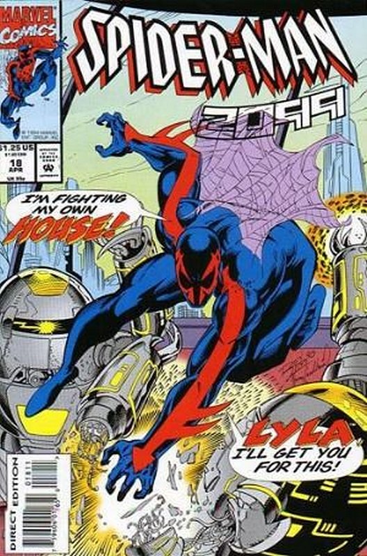 Cover of Spider-Man 2099 (Vol 1) #18. One of 250,000 Vintage American Comics on sale from Krypton!