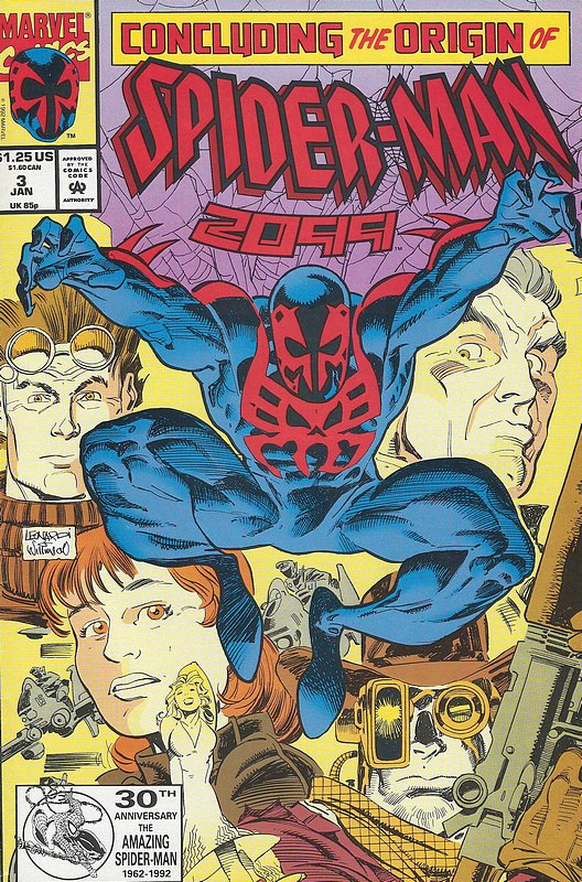Cover of Spider-Man 2099 (Vol 1) #3. One of 250,000 Vintage American Comics on sale from Krypton!
