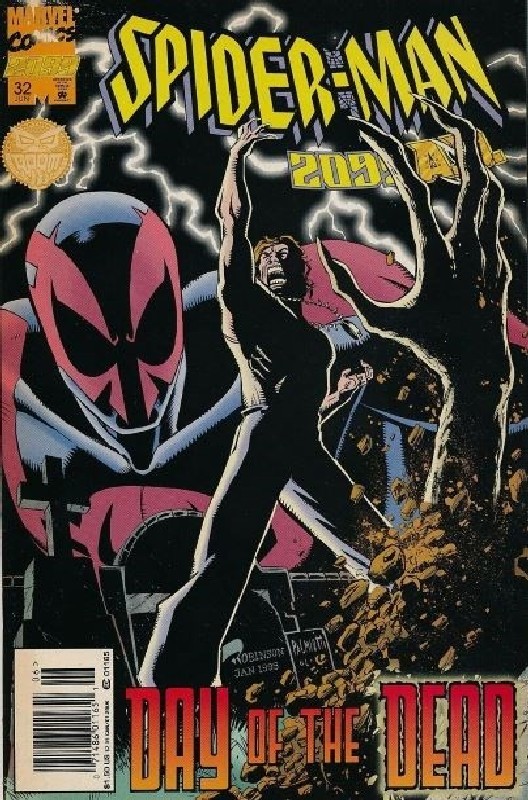 Cover of Spider-Man 2099 (Vol 1) #32. One of 250,000 Vintage American Comics on sale from Krypton!