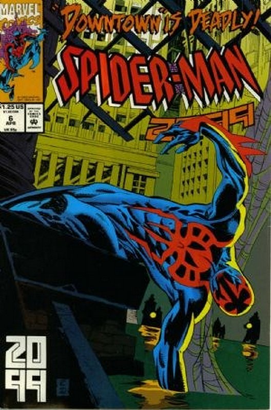 Cover of Spider-Man 2099 (Vol 1) #6. One of 250,000 Vintage American Comics on sale from Krypton!