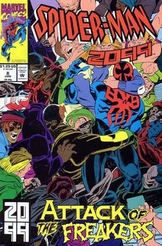 Cover of Spider-Man 2099 (Vol 1) #8. One of 250,000 Vintage American Comics on sale from Krypton!