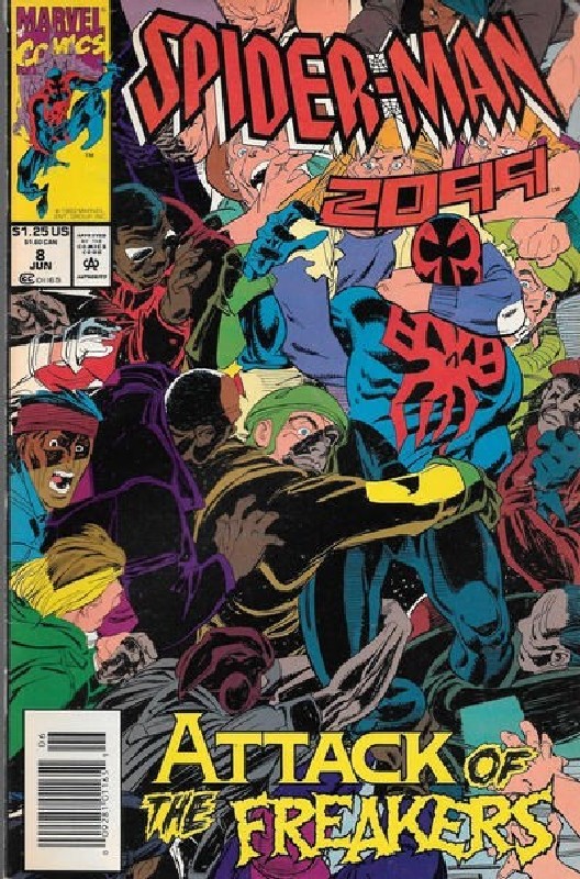 Cover of Spider-Man 2099 (Vol 1) #8. One of 250,000 Vintage American Comics on sale from Krypton!