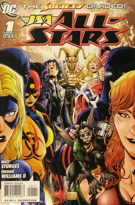 Cover of JSA All Stars (Vol 1) #1. One of 250,000 Vintage American Comics on sale from Krypton!