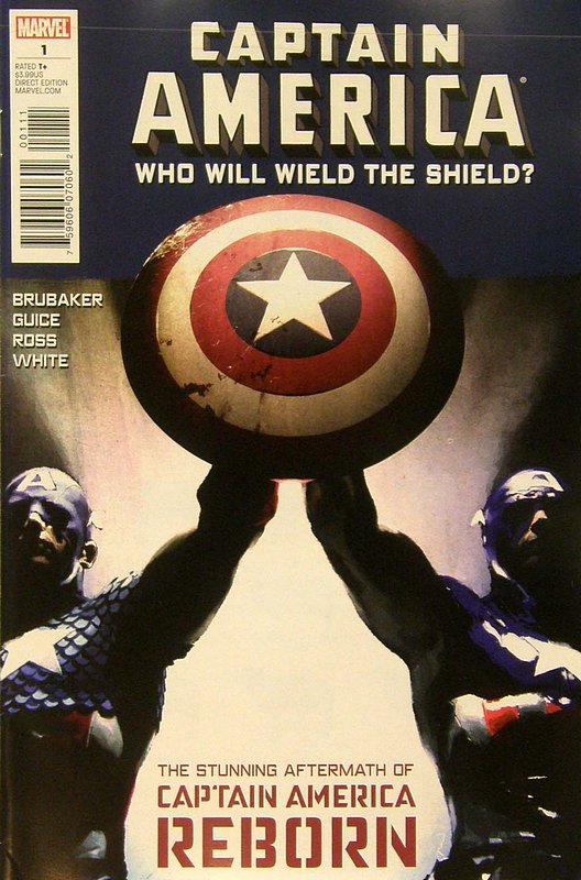 Cover of Captain America: Who will weald the Shield #1. One of 250,000 Vintage American Comics on sale from Krypton!