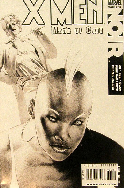 Cover of X-Men: Noir Mark of Cain (2009 Ltd) #3. One of 250,000 Vintage American Comics on sale from Krypton!