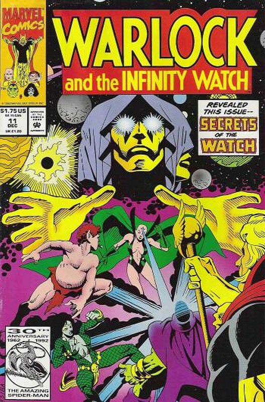 Cover of Warlock (Vol 2) and the Inifinity Watch #11. One of 250,000 Vintage American Comics on sale from Krypton!