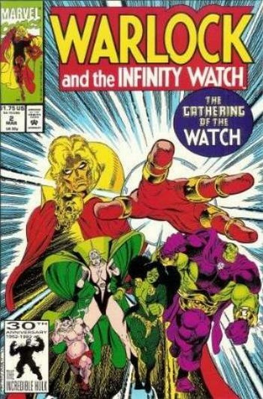 Cover of Warlock (Vol 2) and the Inifinity Watch #2. One of 250,000 Vintage American Comics on sale from Krypton!