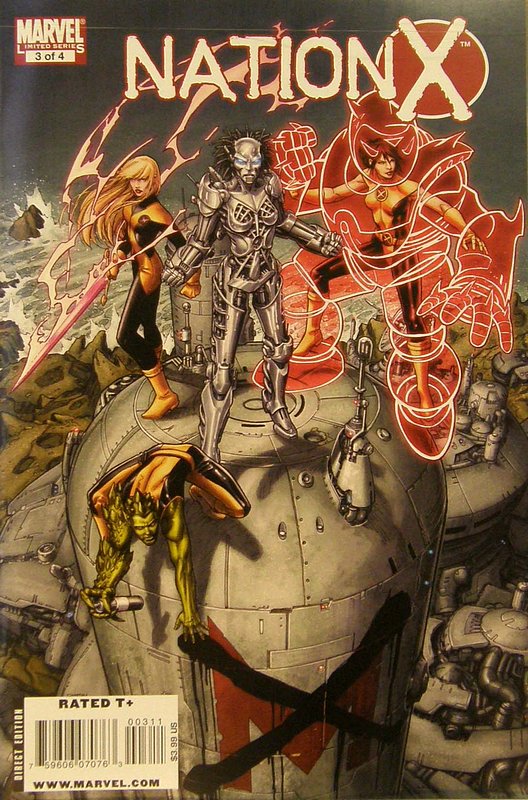 Cover of Nation X (2009 Ltd) #3. One of 250,000 Vintage American Comics on sale from Krypton!