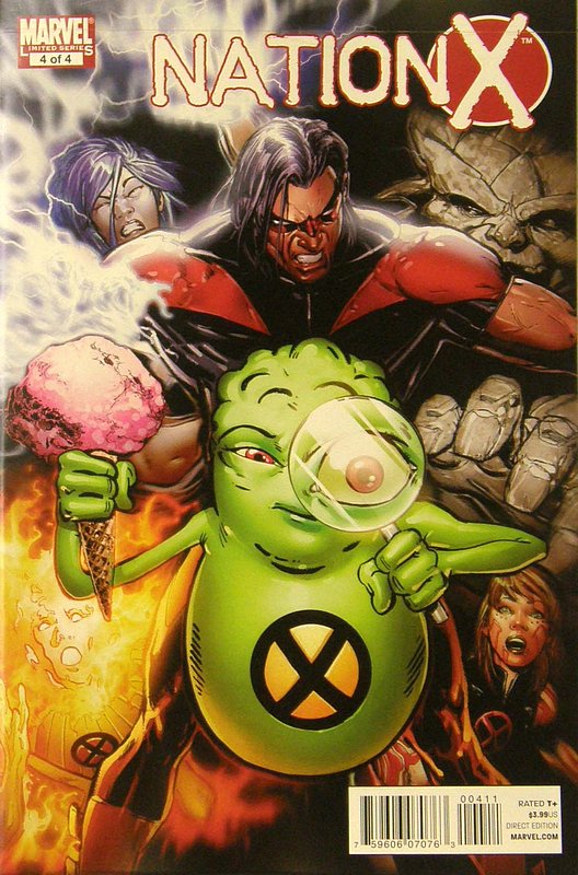 Cover of Nation X (2009 Ltd) #4. One of 250,000 Vintage American Comics on sale from Krypton!