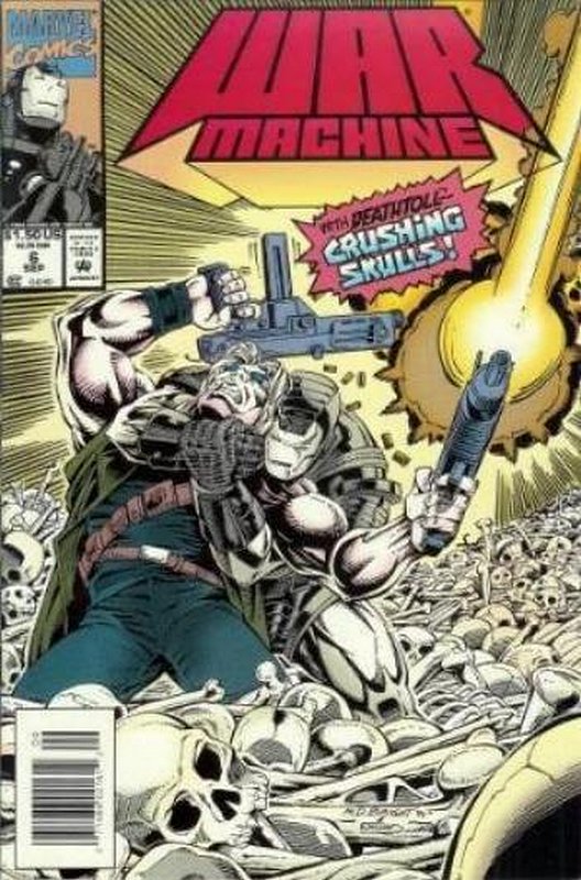 Cover of War Machine (Vol 1) #6. One of 250,000 Vintage American Comics on sale from Krypton!