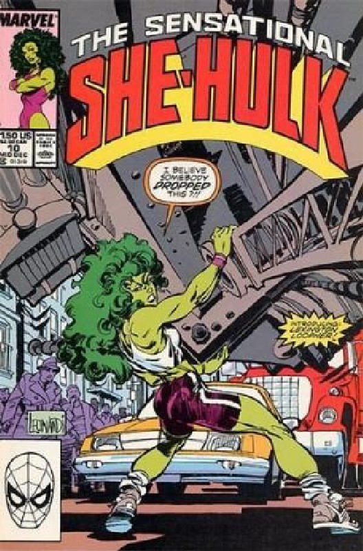 Cover of She-Hulk (Vol 2) The Sensational #10. One of 250,000 Vintage American Comics on sale from Krypton!