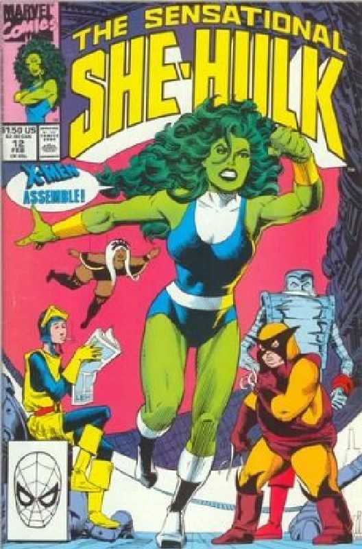 Cover of She-Hulk (Vol 2) The Sensational #12. One of 250,000 Vintage American Comics on sale from Krypton!