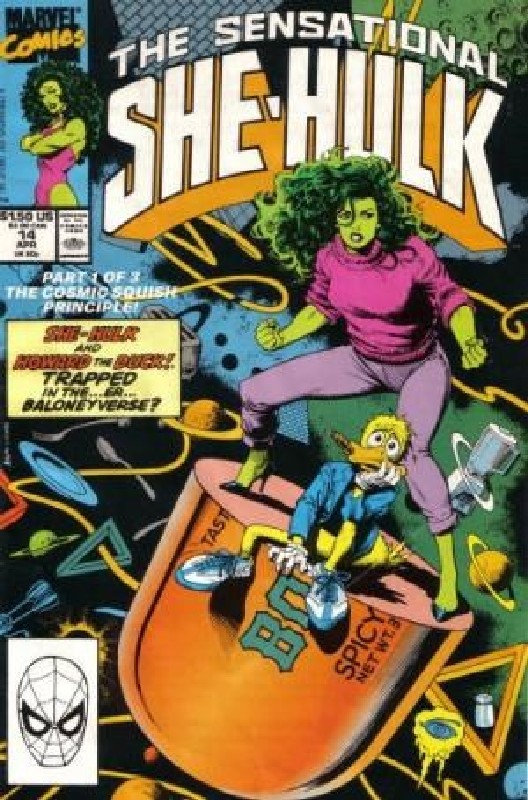 Cover of She-Hulk (Vol 2) The Sensational #14. One of 250,000 Vintage American Comics on sale from Krypton!