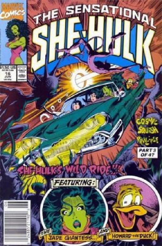 Cover of She-Hulk (Vol 2) The Sensational #16. One of 250,000 Vintage American Comics on sale from Krypton!