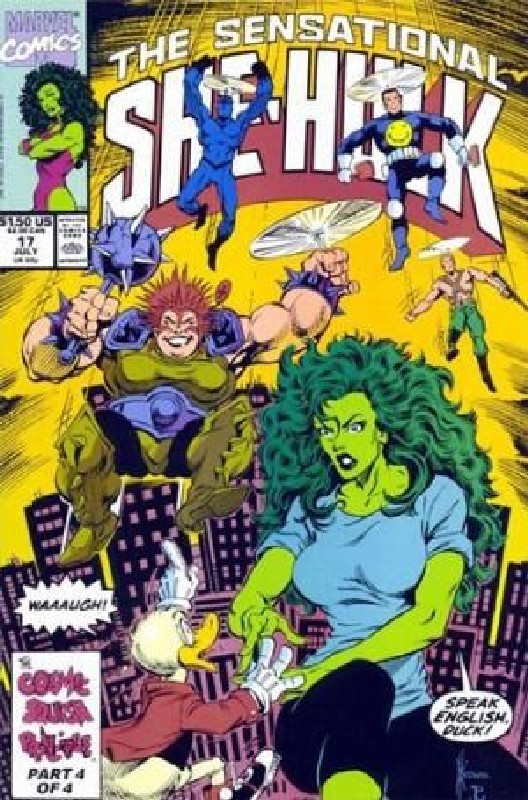 Cover of She-Hulk (Vol 2) The Sensational #17. One of 250,000 Vintage American Comics on sale from Krypton!