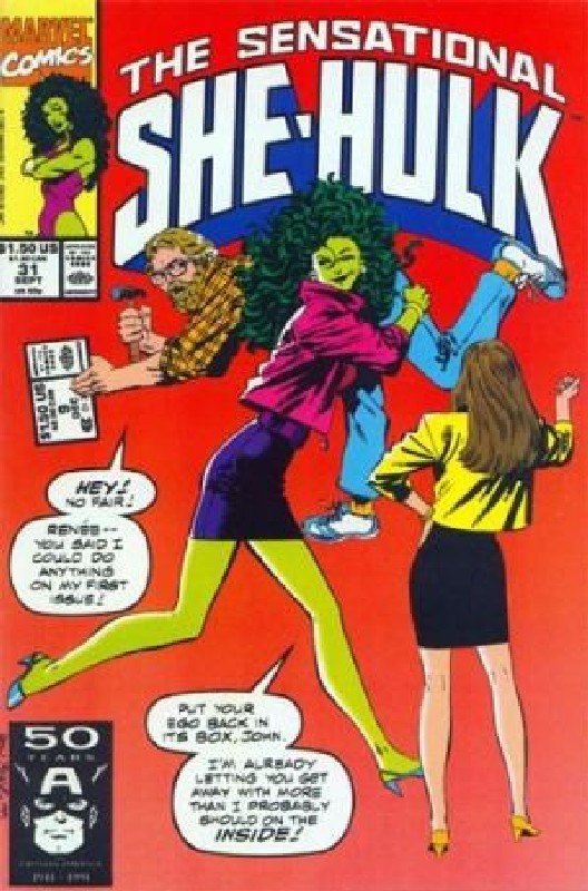 Cover of She-Hulk (Vol 2) The Sensational #31. One of 250,000 Vintage American Comics on sale from Krypton!