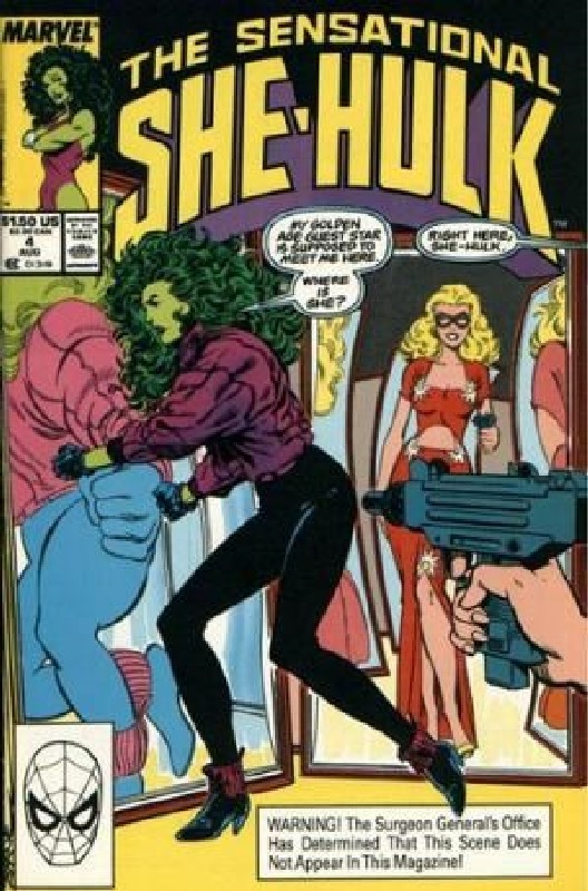 Cover of She-Hulk (Vol 2) The Sensational #4. One of 250,000 Vintage American Comics on sale from Krypton!