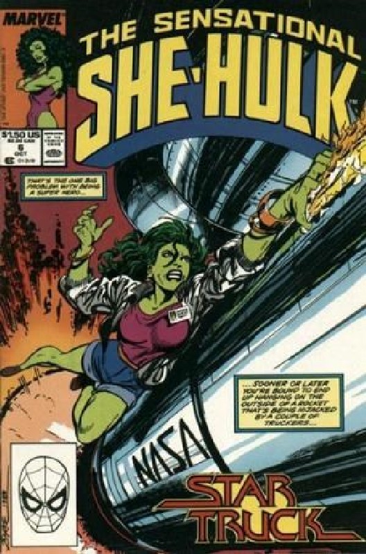 Cover of She-Hulk (Vol 2) The Sensational #6. One of 250,000 Vintage American Comics on sale from Krypton!
