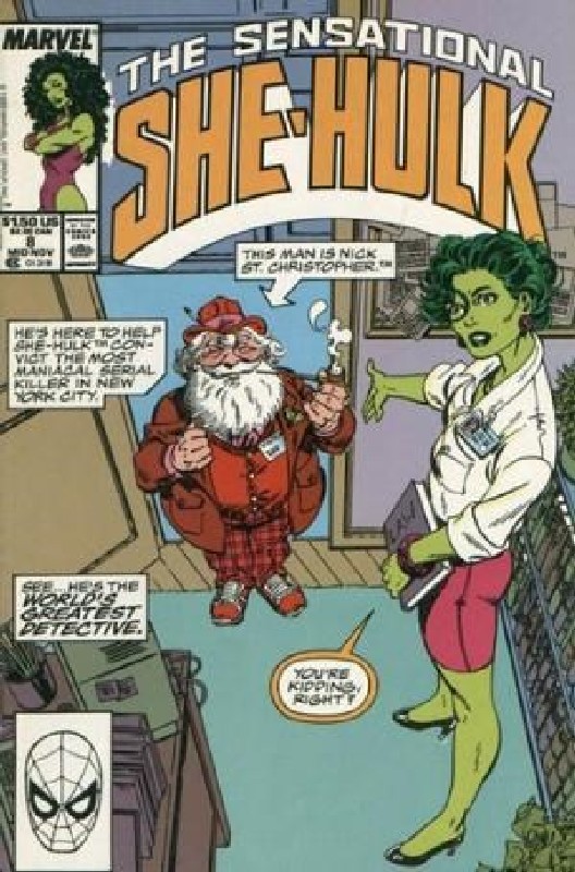 Cover of She-Hulk (Vol 2) The Sensational #8. One of 250,000 Vintage American Comics on sale from Krypton!